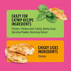 Catnip flavor Purrpops packaging shown for cat-friendly rewards