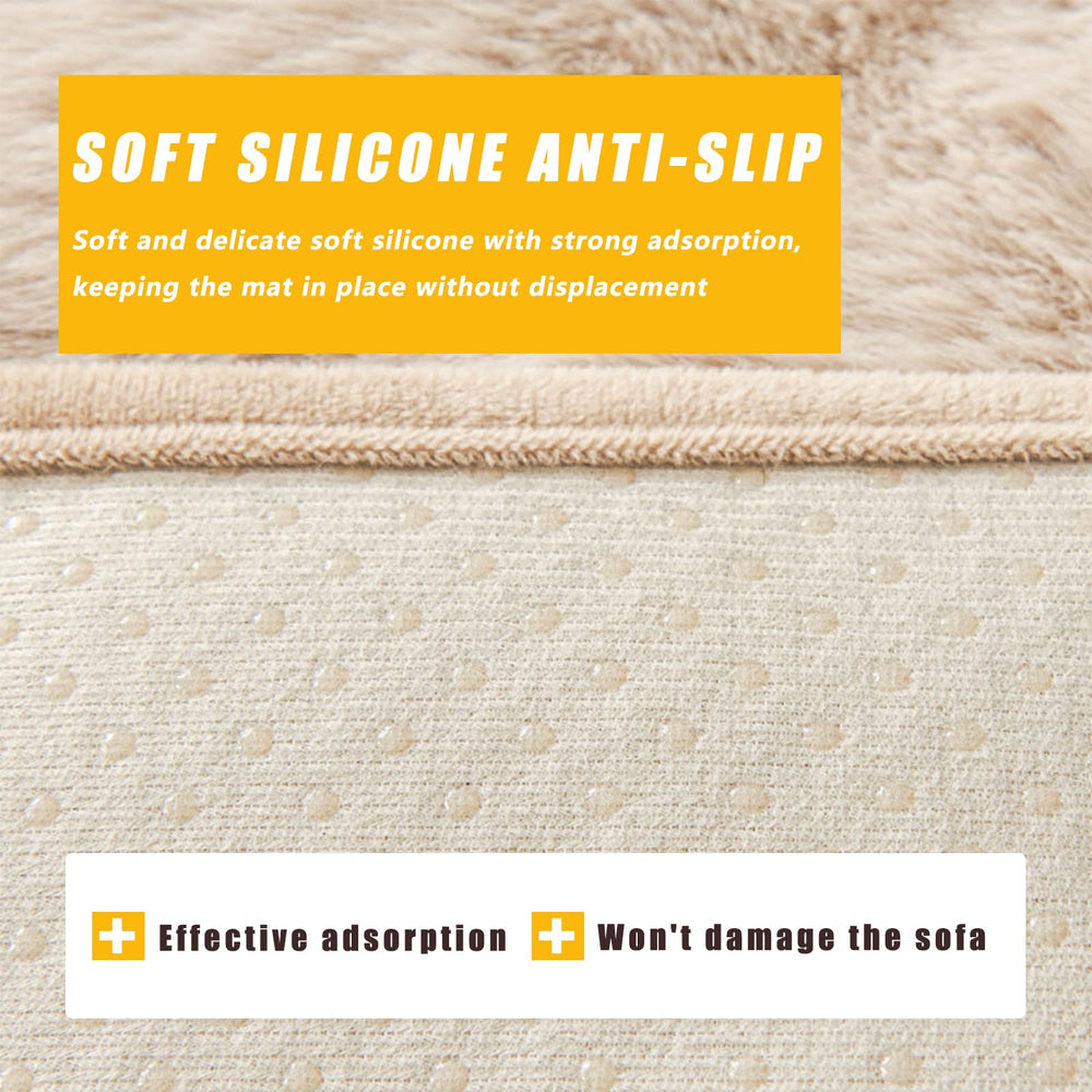 Generic Calming Dog Bed non-slip-bottom keeps bed stable on furniture
