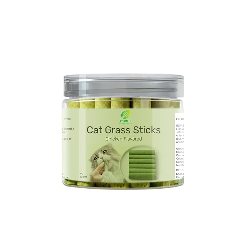 Generic Cat Grass Treat Cat-Approved for eating, playing, and exercise.