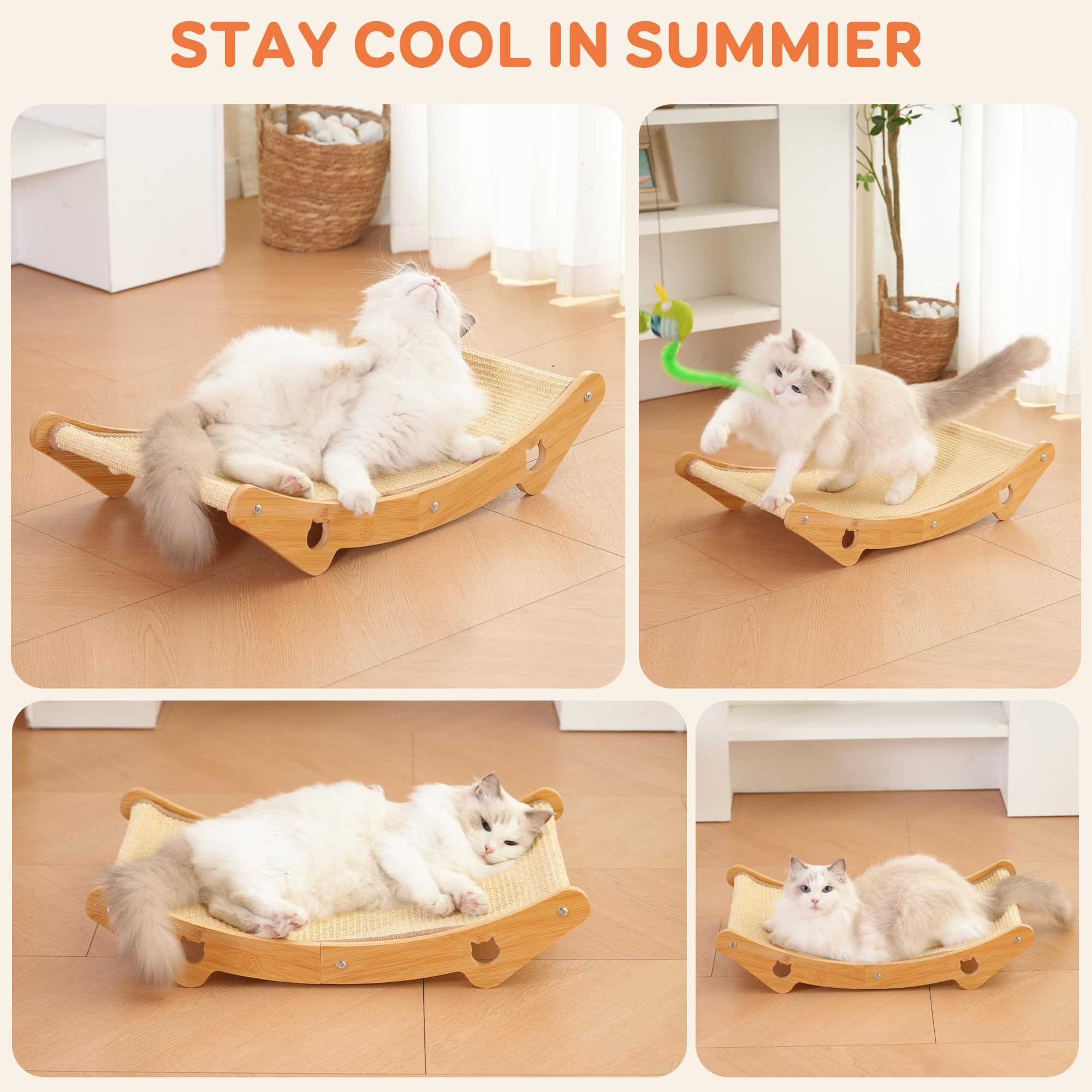 Generic Cat Scratcher Bed size suits kittens and adult cats
