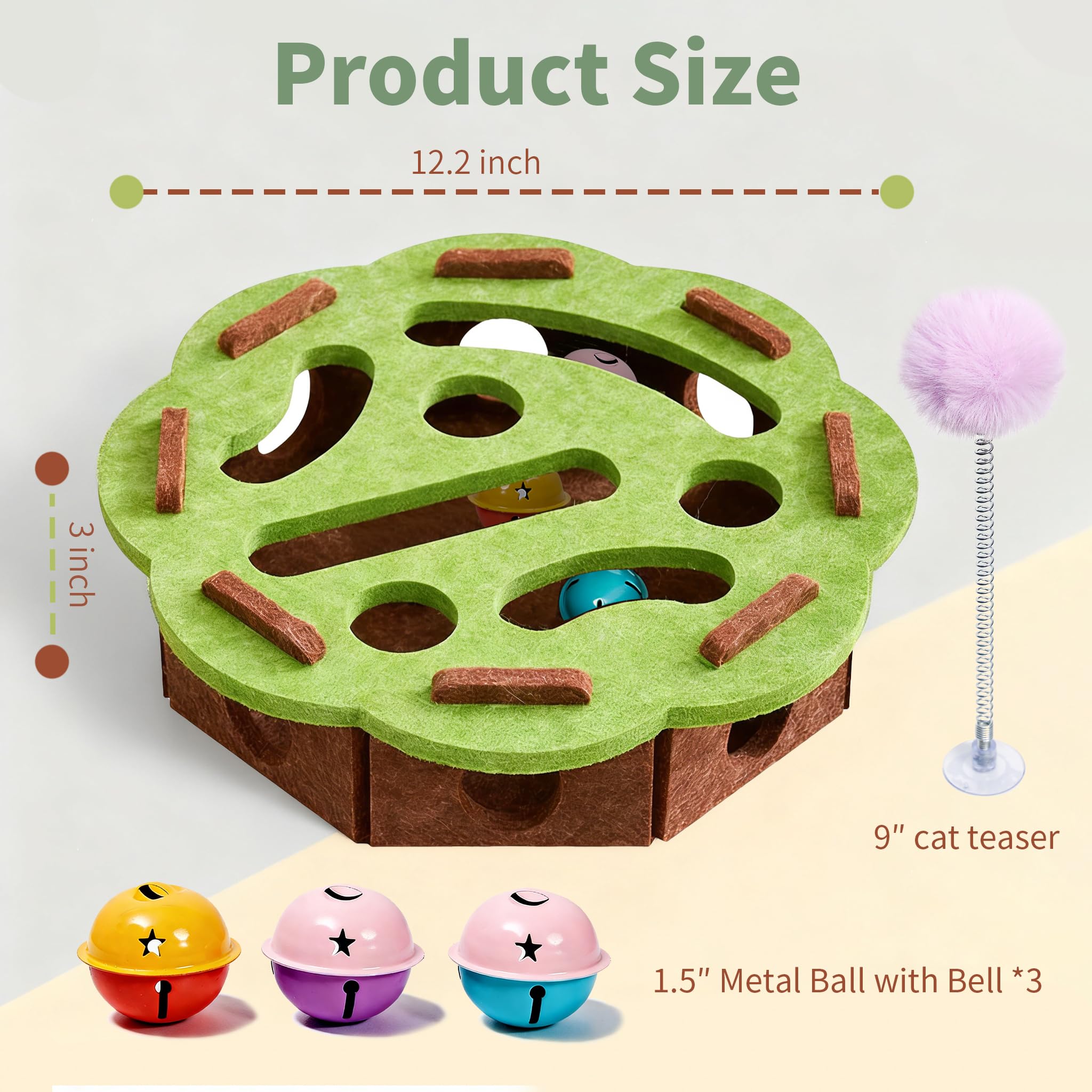 Generic cat teaser wand shown for interactive play and bonding.