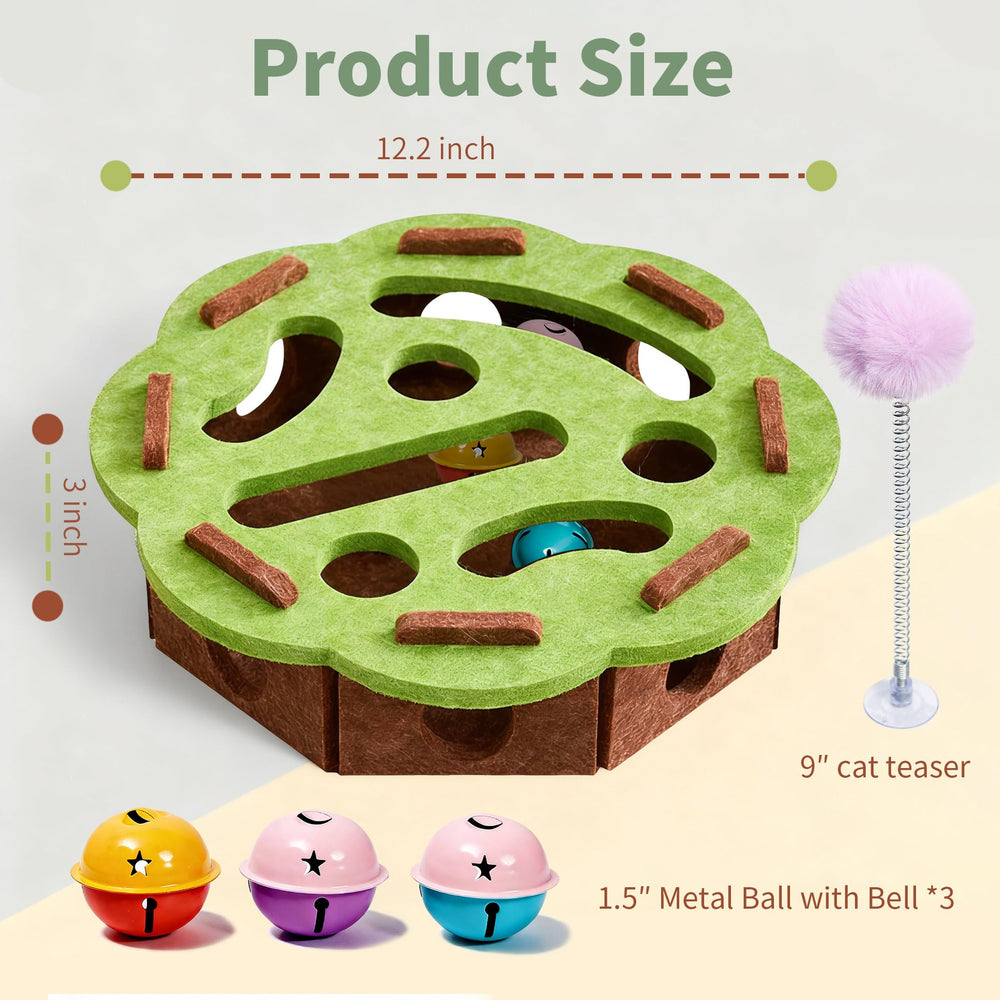Generic cat teaser wand shown for interactive play and bonding.