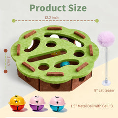 Generic cat teaser wand shown for interactive play and bonding.