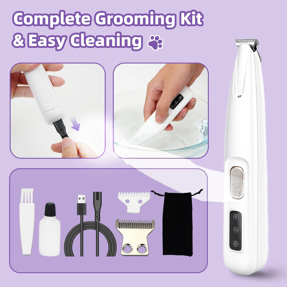 Generic complete grooming kit with accessories for at-home use