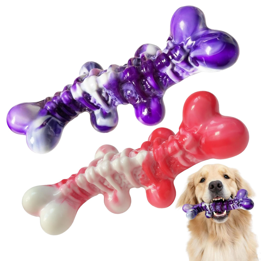 Generic Dinosaur Spine Toy close-up showing textured surface for aggressive chewers.