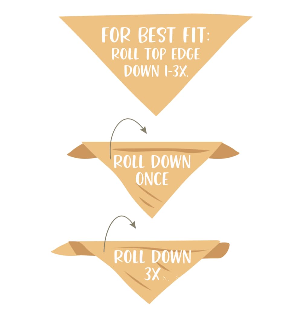 Generic Dog Bandana made of 100% cotton for soft, breathable wear.