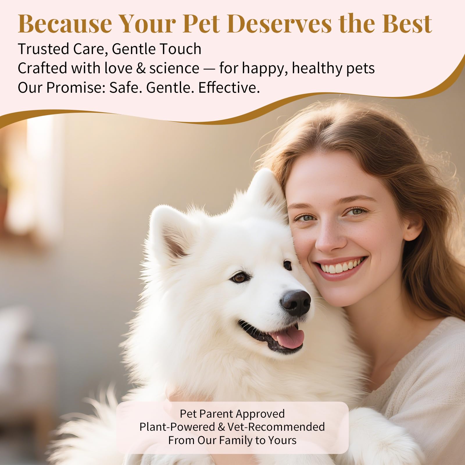 Generic dog cologne alcohol-free formula emphasized for daily use