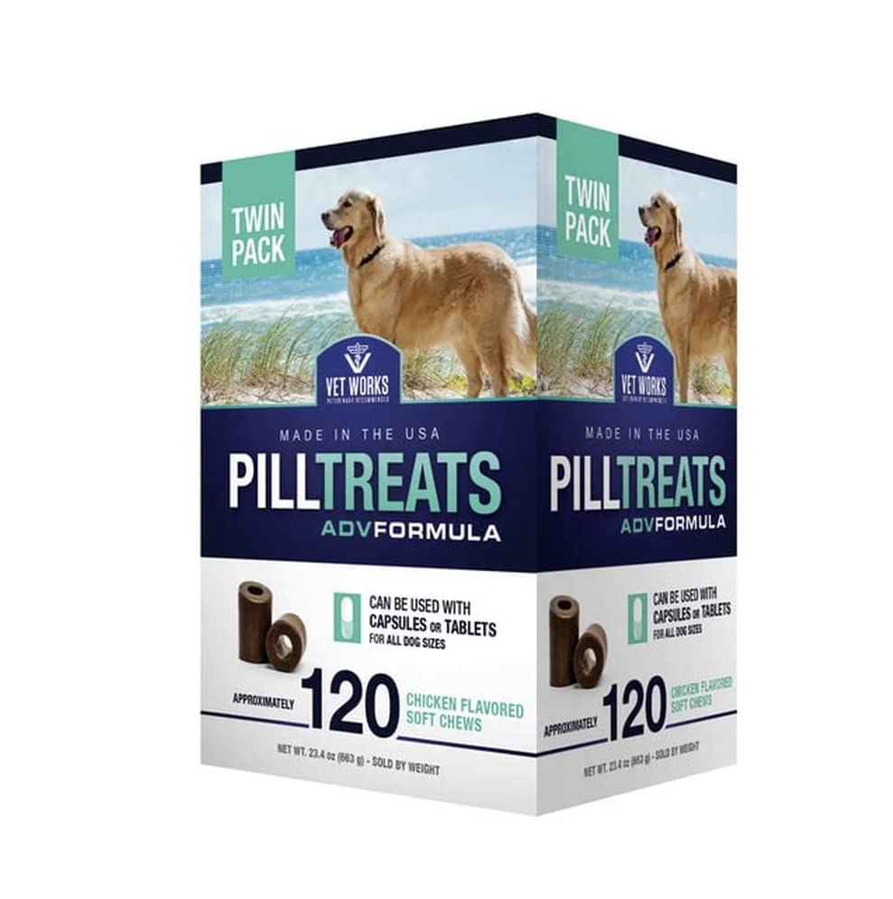 Generic dog training treat with chicken flavor; supports positive reinforcement while medicating