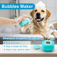 Generic Enmaipet shampoo dispenser providing rich foam during baths.
