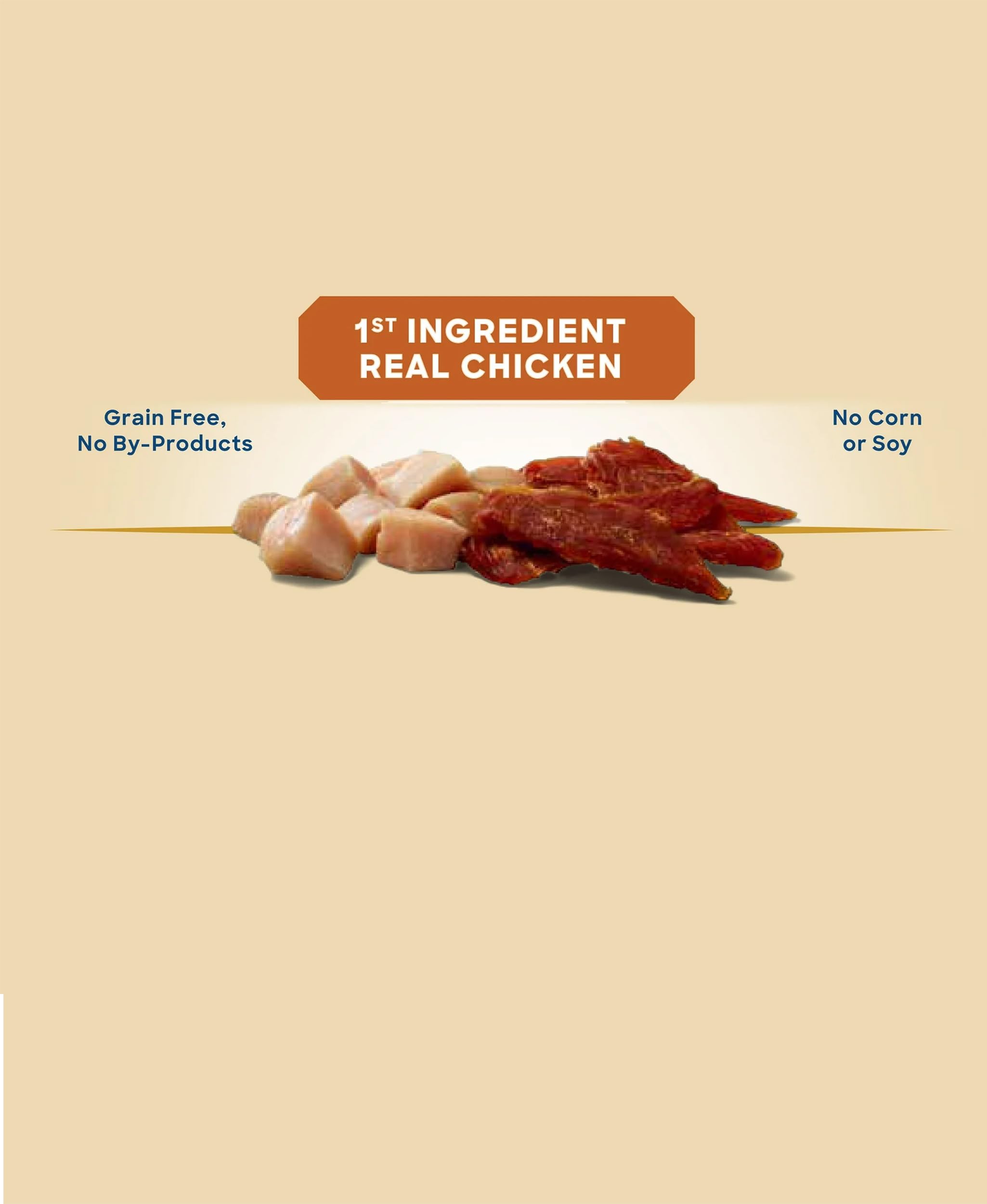 Generic Golden Rewards low-fat high-protein chew supports daily energy.