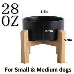 Generic heavy-weight non-slip dog dish stays steady during meals.