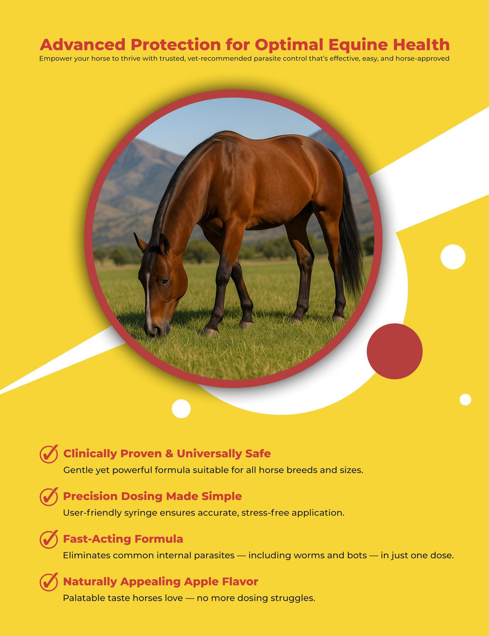 Generic Horse Paste Gel equine use packaging for caretakers