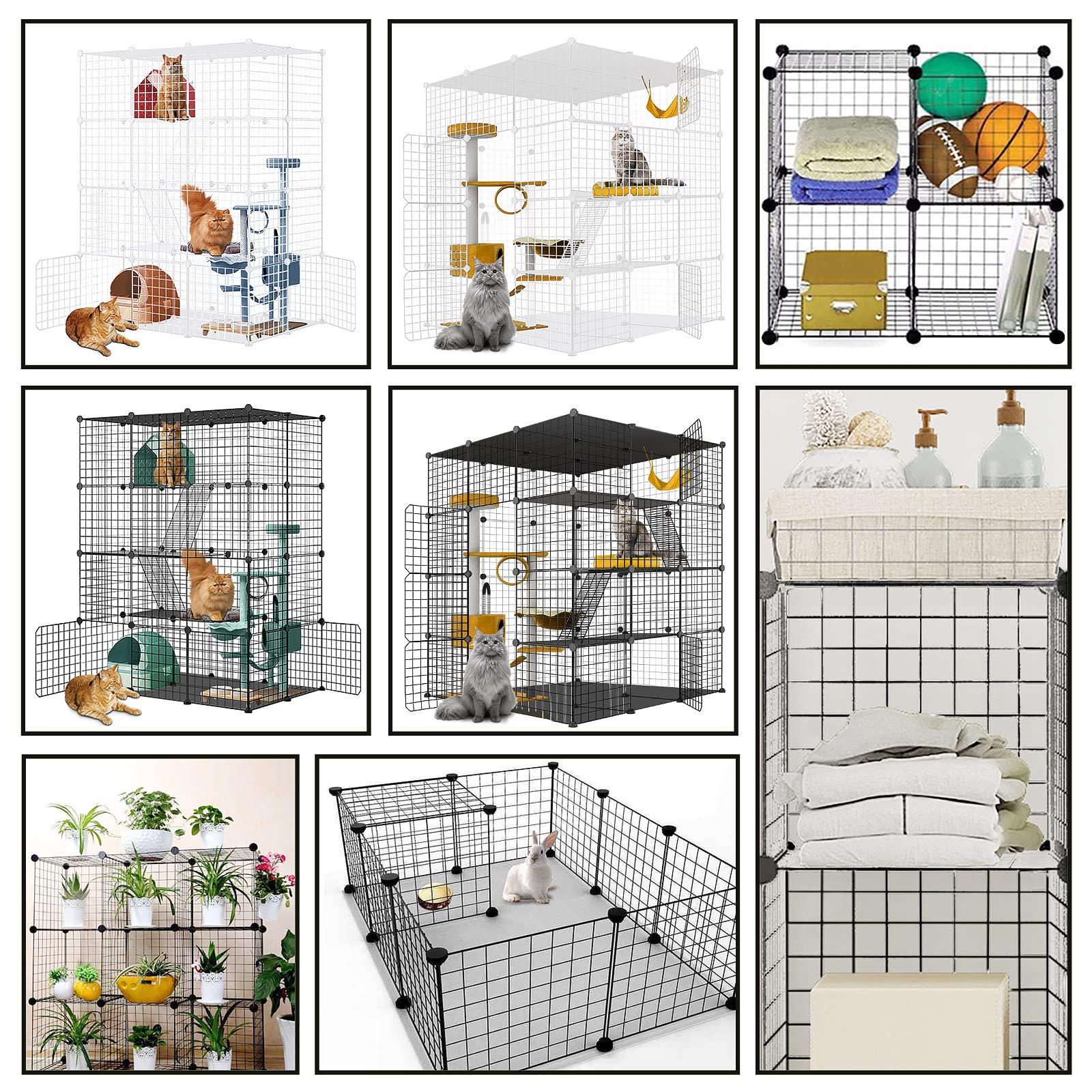 Generic Indoor Cat Enclosure supports safe exploration and daily routines.