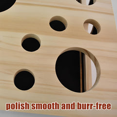 Generic Indoor Cat Play Scratcher Enrichment Box; stimulates natural scratching habits.