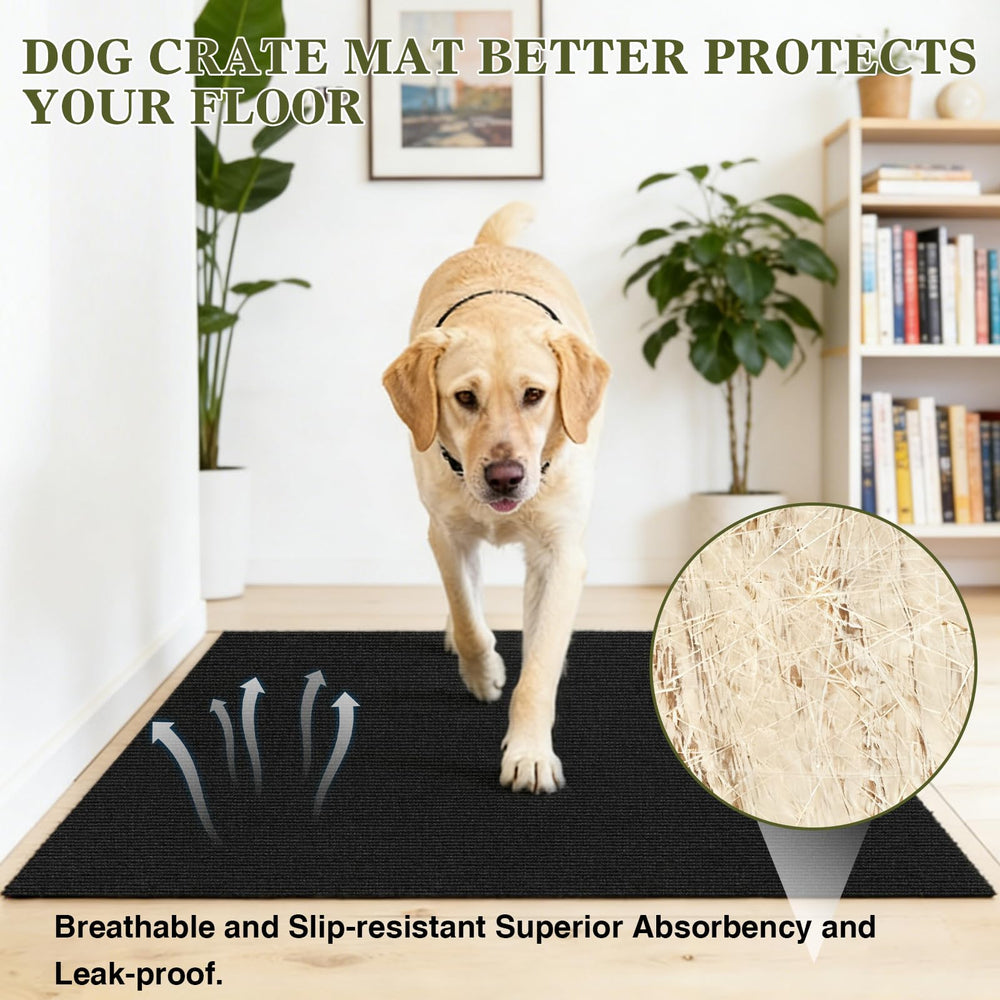 Generic indoor liner supports puppy training and calm rest