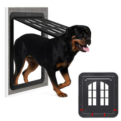 Generic large pet screen door with 13x17 opening for easy dog and cat access
