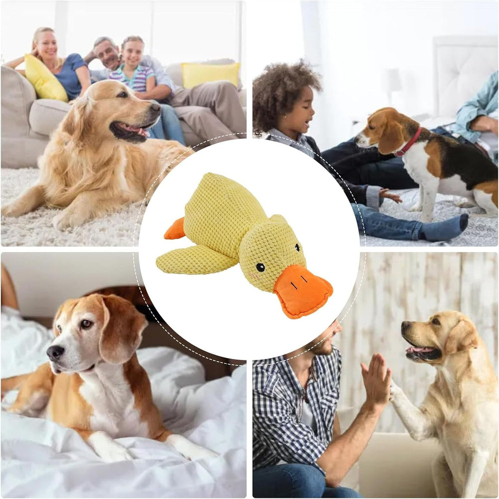 Generic Mellow Duck’s bright yellow design enhances visibility during play.