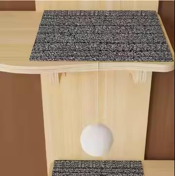 Generic M/P door-hanging cat tree easy drill-free setup for quick apartment-friendly installation.