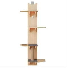 Generic M/P door-hanging cat tree sisal scratching post protects furniture from claws.