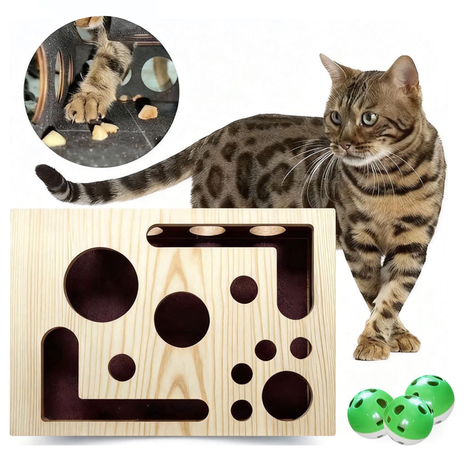Generic No Assembly Cat Nail Trim Enrichment Box; ready to use out of the box.