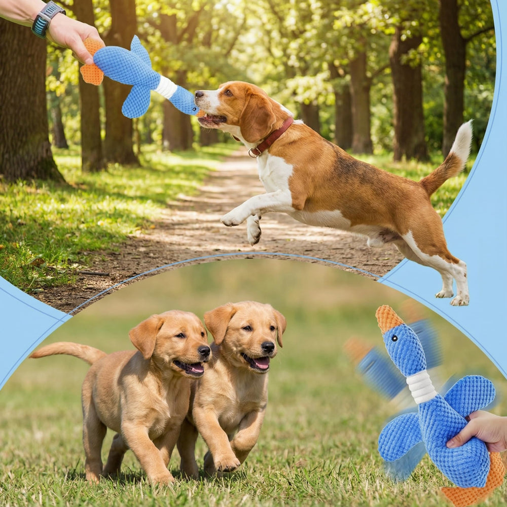 Generic Paw-FECT Piece Goose Squeaky Toy — suitable for all dog sizes and breeds.