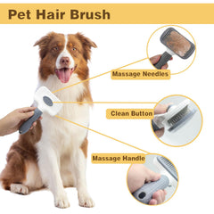Generic Pet Grooming Kit fine and coarse combs for smoothing coats.