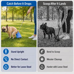 Generic Pooper Scooper stainless steel rod provides durable, lightweight cleanup.