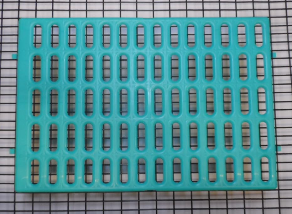 Generic Saguaro Acres resting mat in grey supports healthy feet on mesh floors.