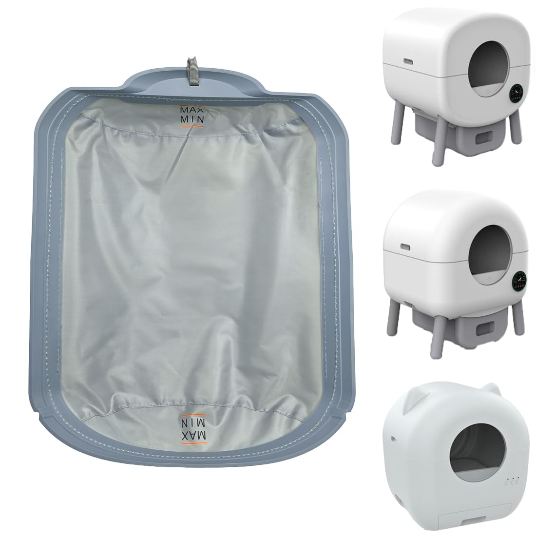 Generic self-cleaning replacement pad with waterproof layer preventing leaks