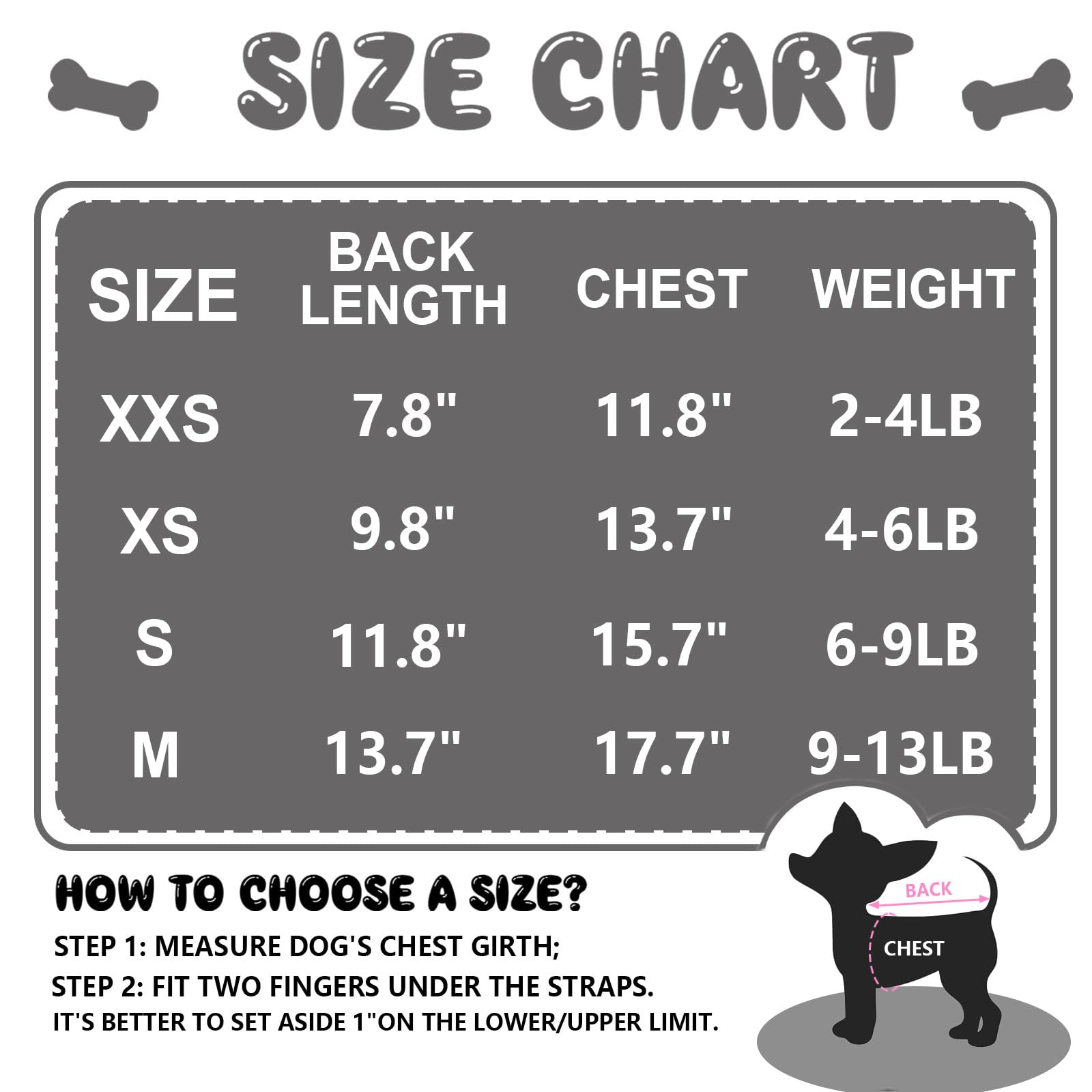 Generic small-dog fashion shirt collection in multiple colors.