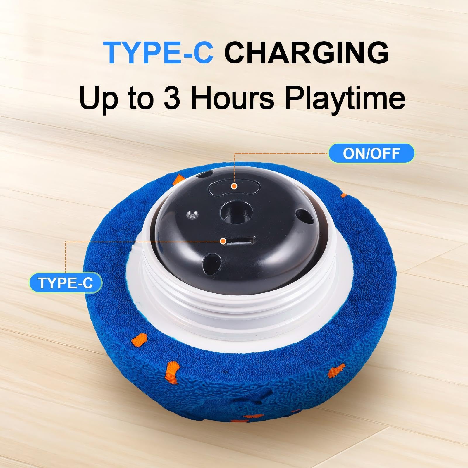 Generic Smart Dog Toy Ball durable E-TPU material for tough chewers.