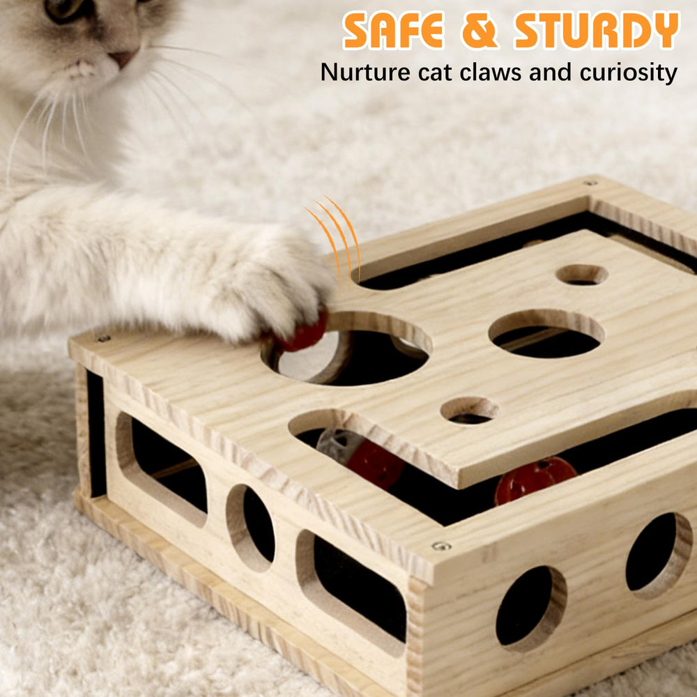 Generic Three Bell Balls Inside Box – interactive play boosts curiosity