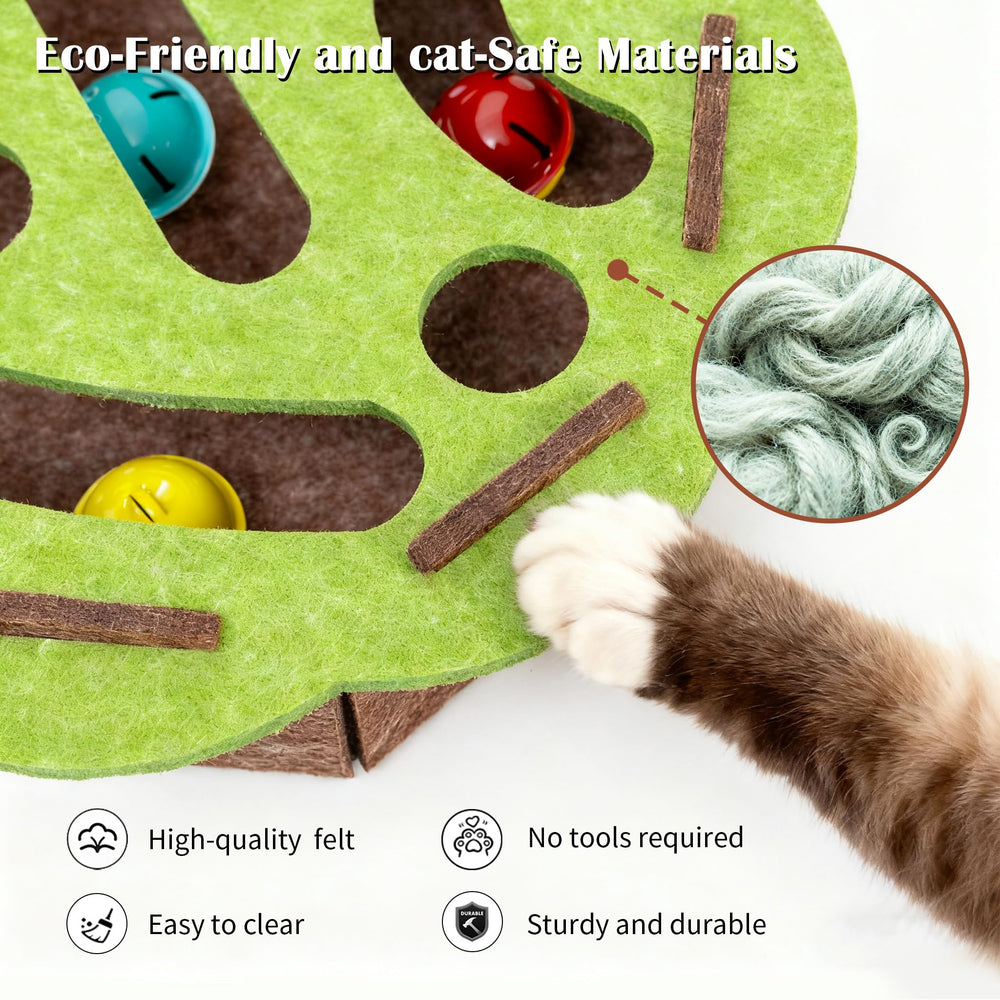 Generic three jingling bell balls engage pets in play.
