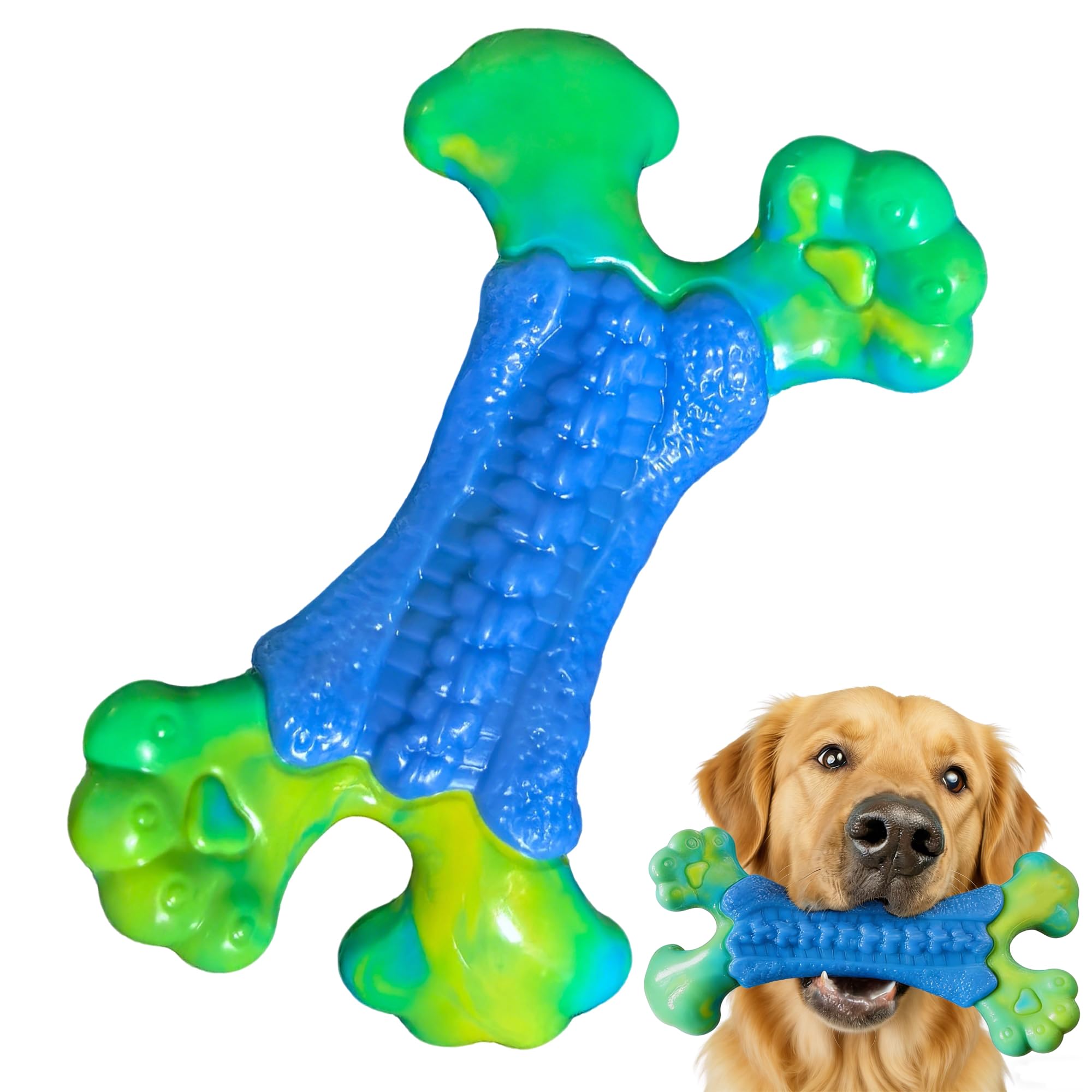 Generic tough dog toy bone for aggressive chewers and long lasting play