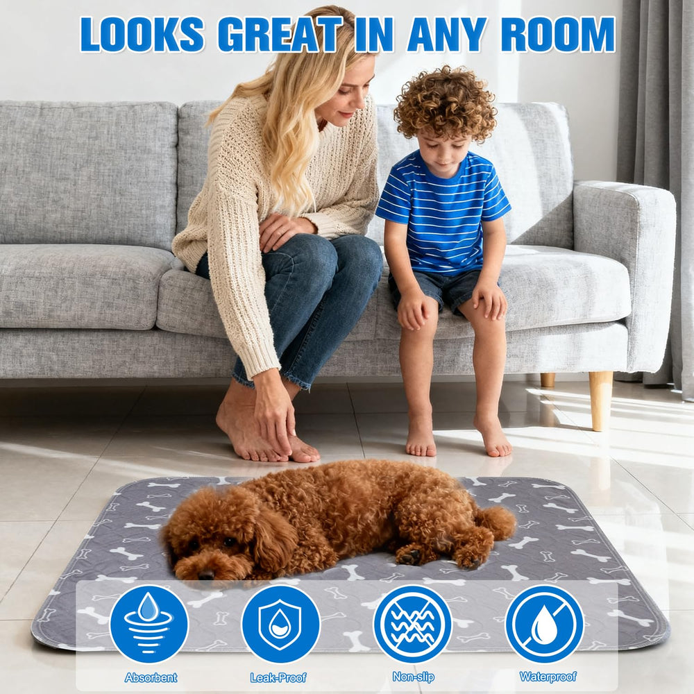 Generic travel-friendly puppy pad enables on-the-go potty routines.