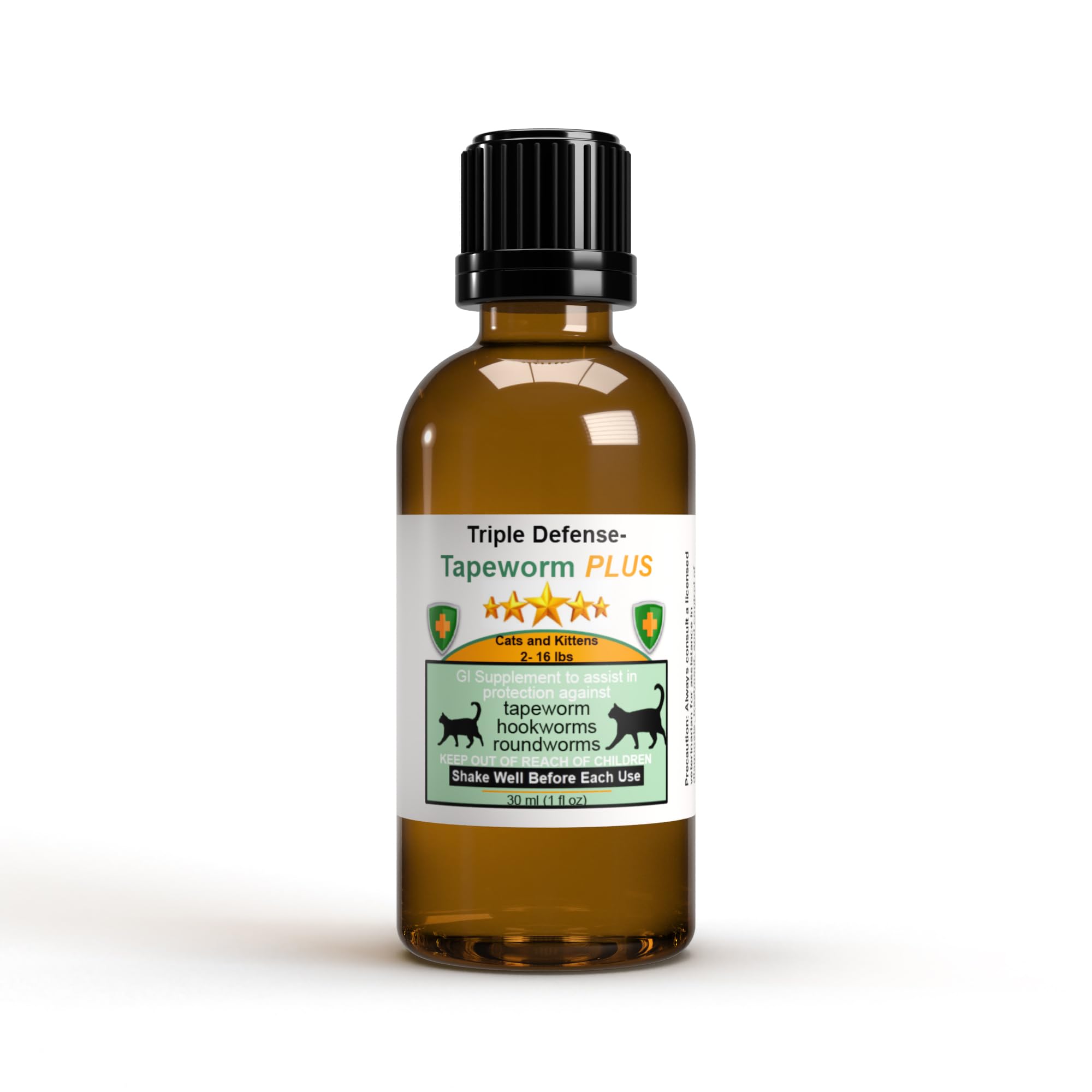 Generic Triple Defense Plus 30 ml bottle provides up to 60 treatments.