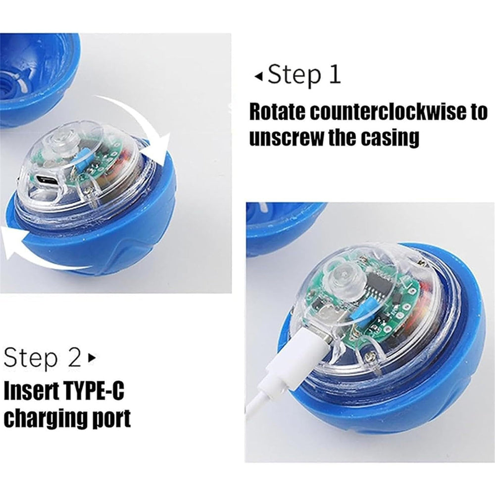 Generic USB-Charging dog ball, portable design for travel