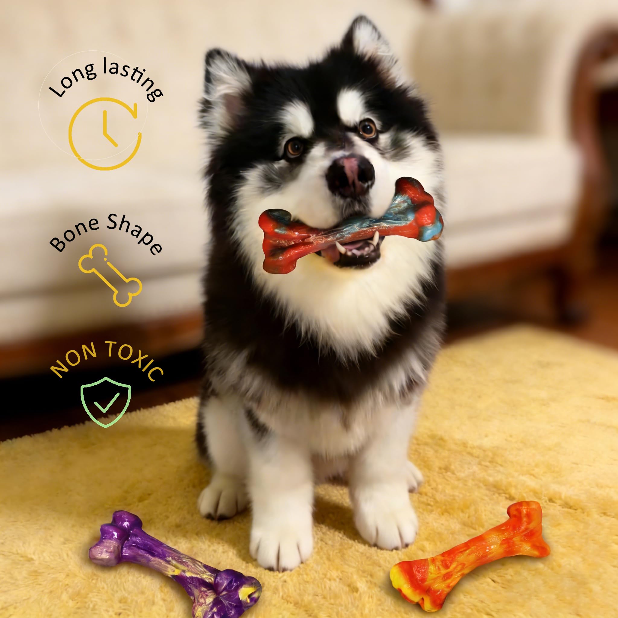 Generic vibrant colors paw-shaped design boosts activity