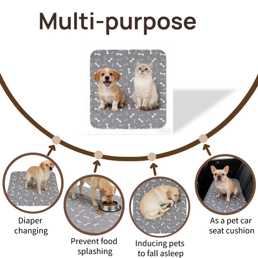 Generic Washable Pet Training Pad suitable for crates and floors use