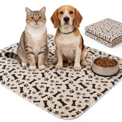 Generic Washable Pet Training Pad top view shows reusable design and size for floors.