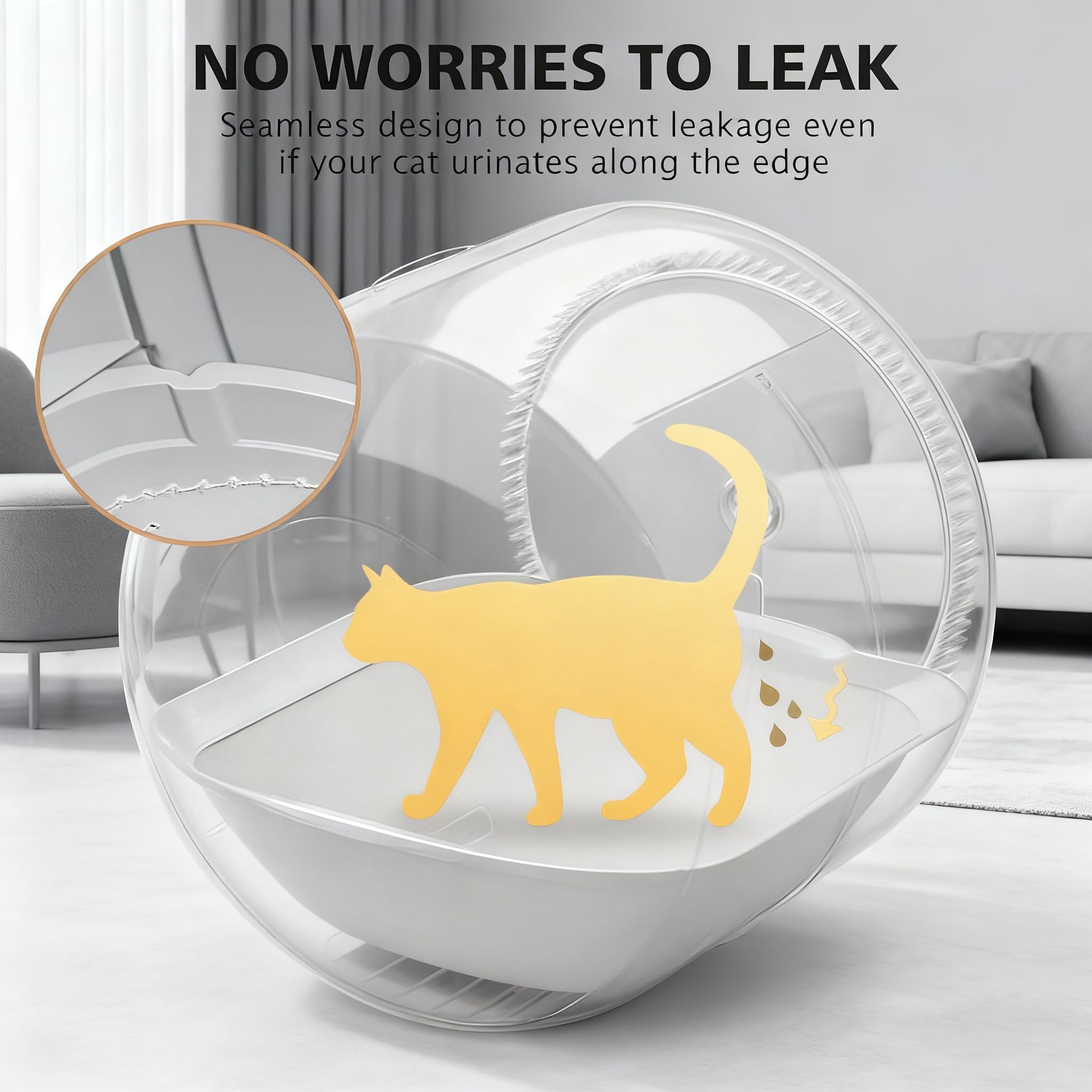 Generic two-layer liner providing urine barrier and dry interior