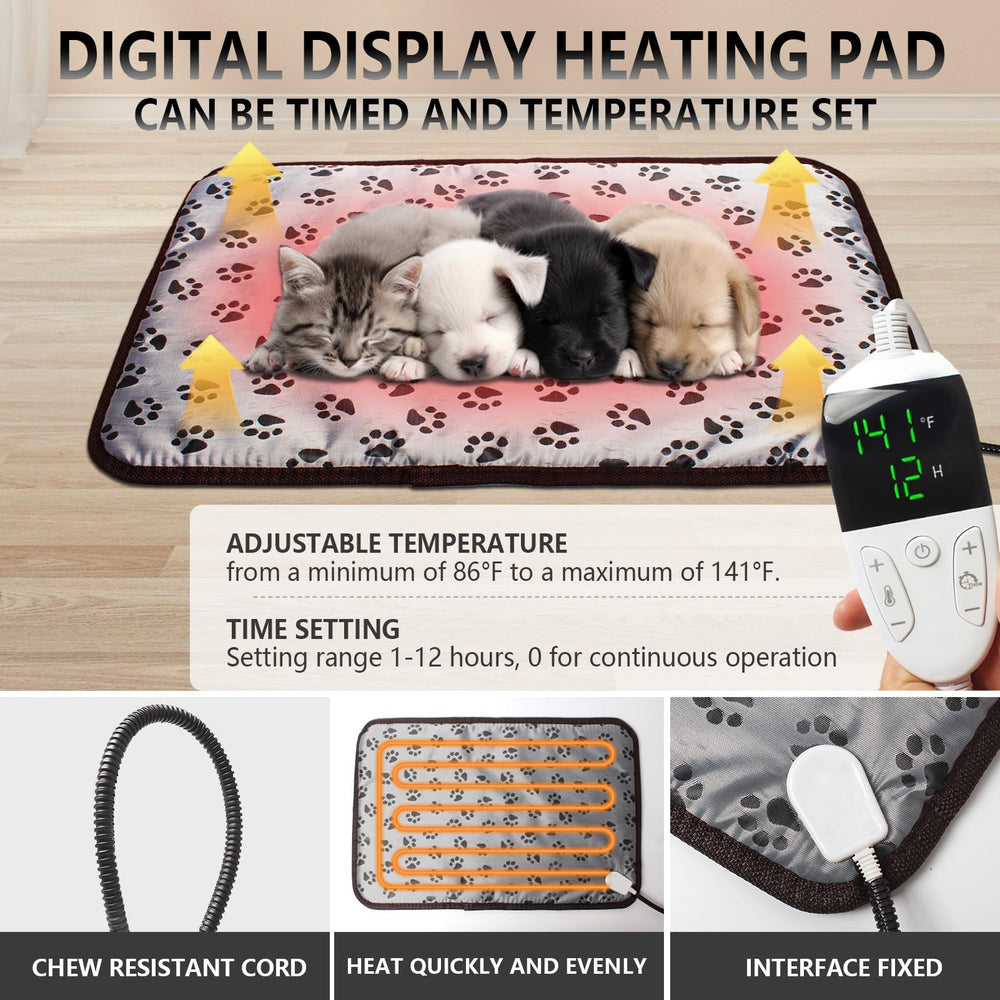 Geniprem Puppy Incubator temperature control panel for precise warmth settings
