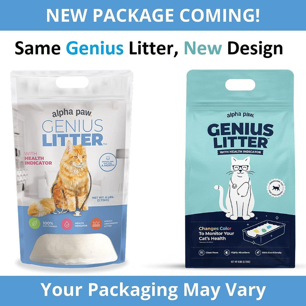 Genius Litter ideal for indoor cats and kittens in apartments.