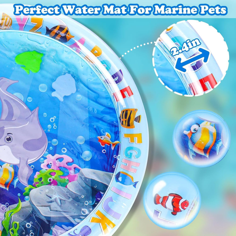 Genkasar inflatable mat with easy drain for quick setup and cleanup.