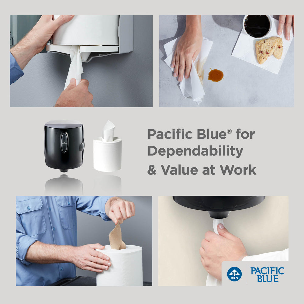 Cross-contamination prevention when used with hands-free dispensers.