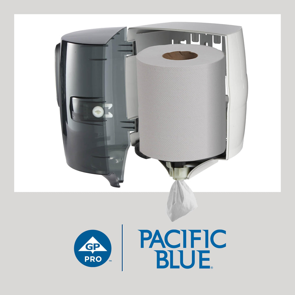 Thick 2-ply towel offering soft absorption for light cleaning tasks.