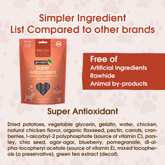 Get Naked Skin & Coat chews close-up for coat vitality