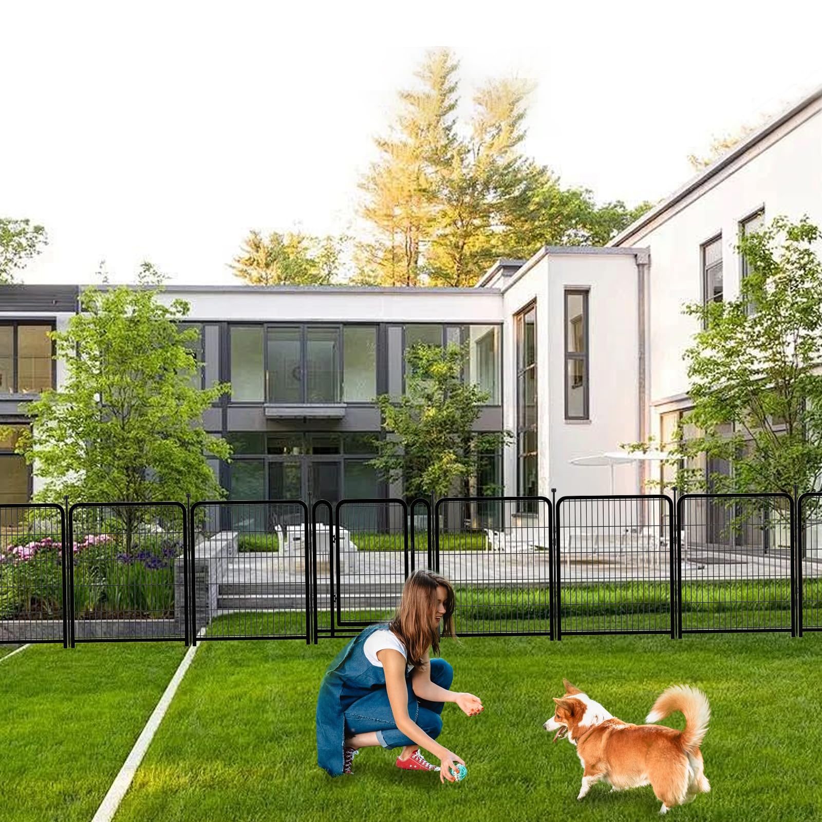 Getlay dog playpen ideal for yard, garden, camping.