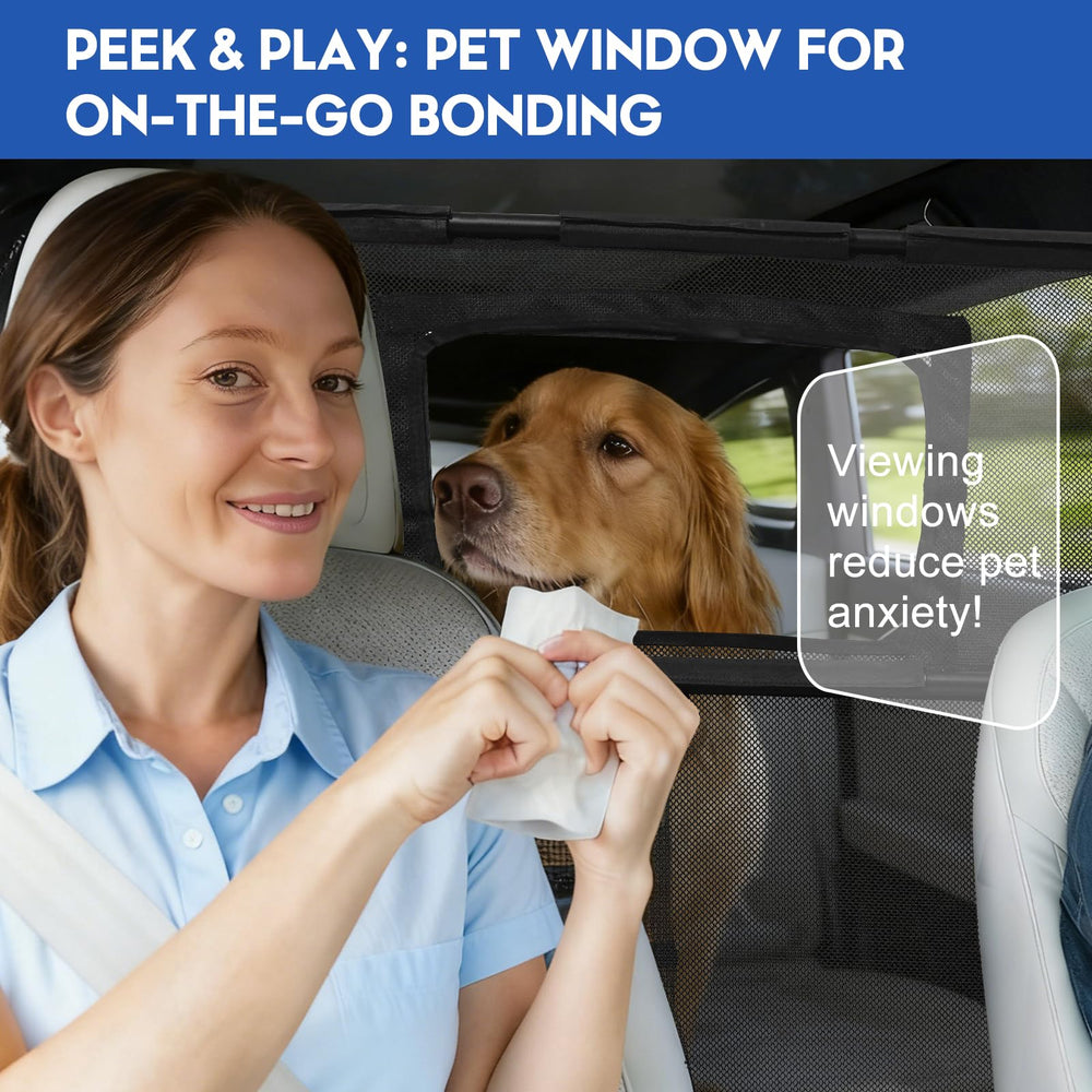 GEVINFA tool-free installation of dog car divider