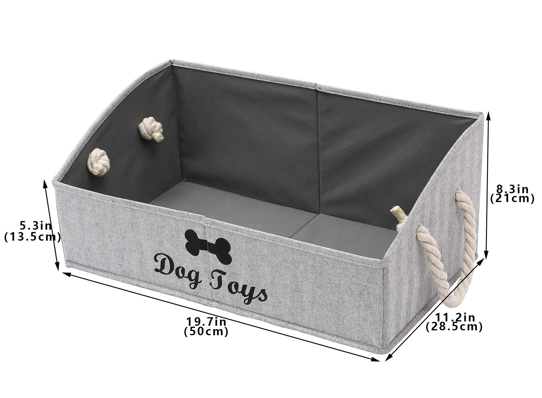 Ideal on shelves and dorm rooms to keep toys organized with Geyecete bin.